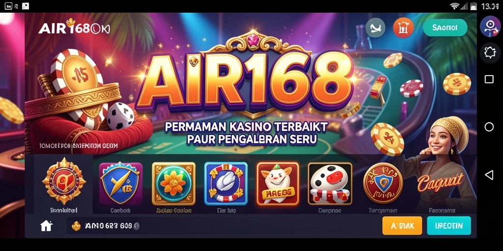 Tampilan menarik dari gameplay Kasino yang seru dan menantang.