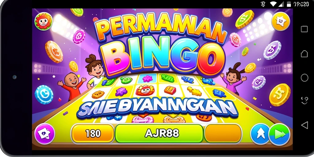 Screenshot <strong>AJR88</strong> menampilkan gameplay Bingo yang seru dan interaktif.