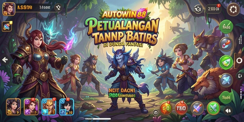 Gameplay menantang dan grafis memukau dalam AUTOWIN88.