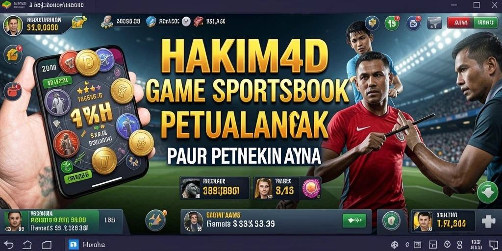 Screenshot HAKIM4D menampilkan fitur taruhan olahraga yang menarik.