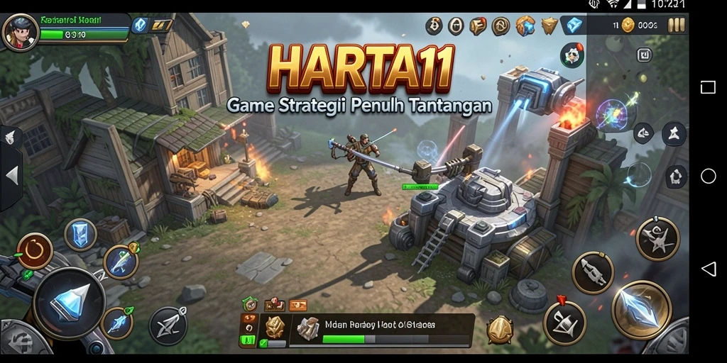Tampilan gameplay HARTA11 yang menarik dan penuh strategi.