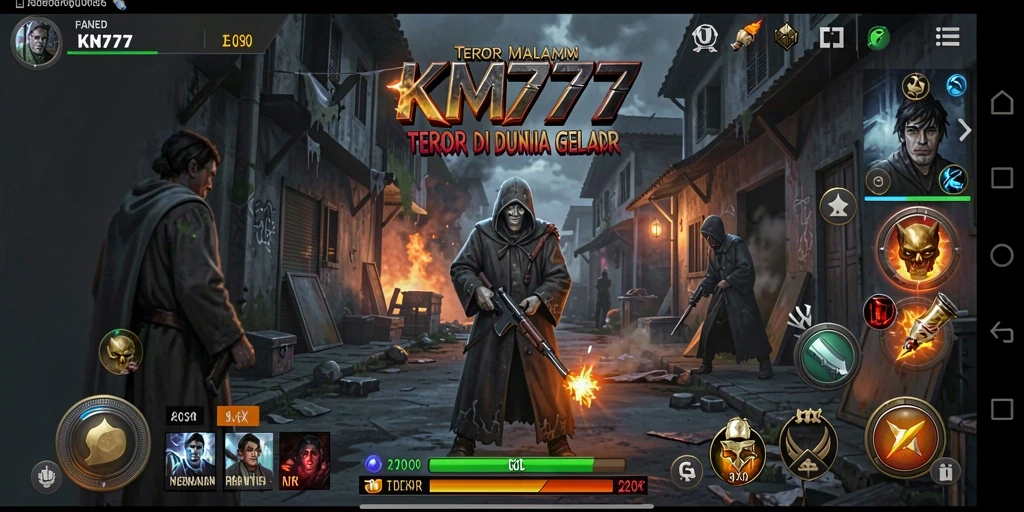 Gameplay menyeramkan dengan efek suara yang mencekam.