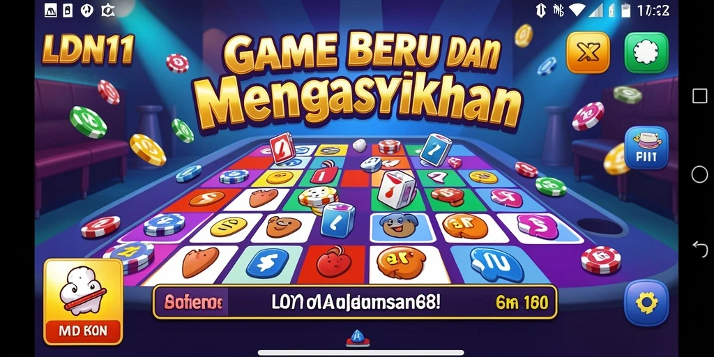 Screenshot LDN11 menampilkan sesi permainan Bingo yang seru dan interaktif.