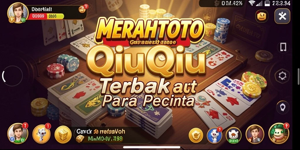 Tampilan gameplay QiuQiu yang menarik dan interaktif.