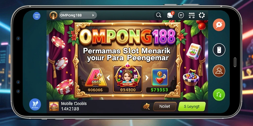 Screenshot gameplay OMPONG188 yang menunjukkan keseruan bermain slot.