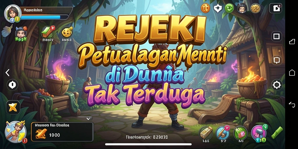 Gameplay menarik REJEKI dalam suasana petualangan