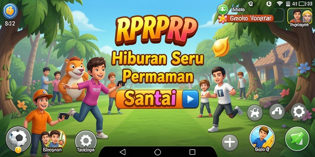 Tampilan menarik dan gameplay seru di RPRPRP.