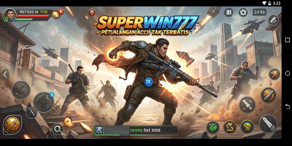 Gameplay mendebarkan dan penuh aksi di SUPERWIN777.
