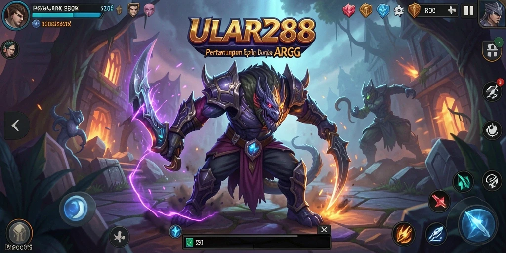 Tangkapan layar gameplay ULAR288 yang mendebarkan dan penuh aksi.